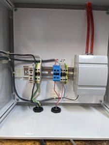 Hot water temperature controller